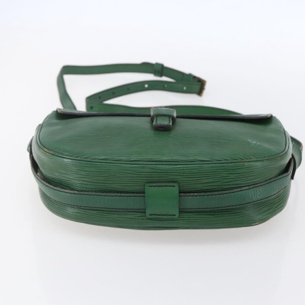 Authentic LOUIS VUITTON Epi Jeune Fille MM Shoulder Bag Green M52154 LV - Picture 12 of 16